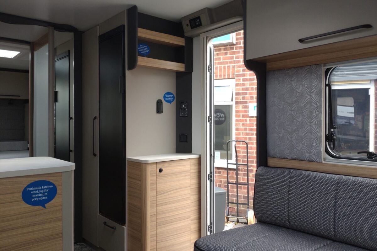 2026 Bailey pegasus Messina Black Edition Interior