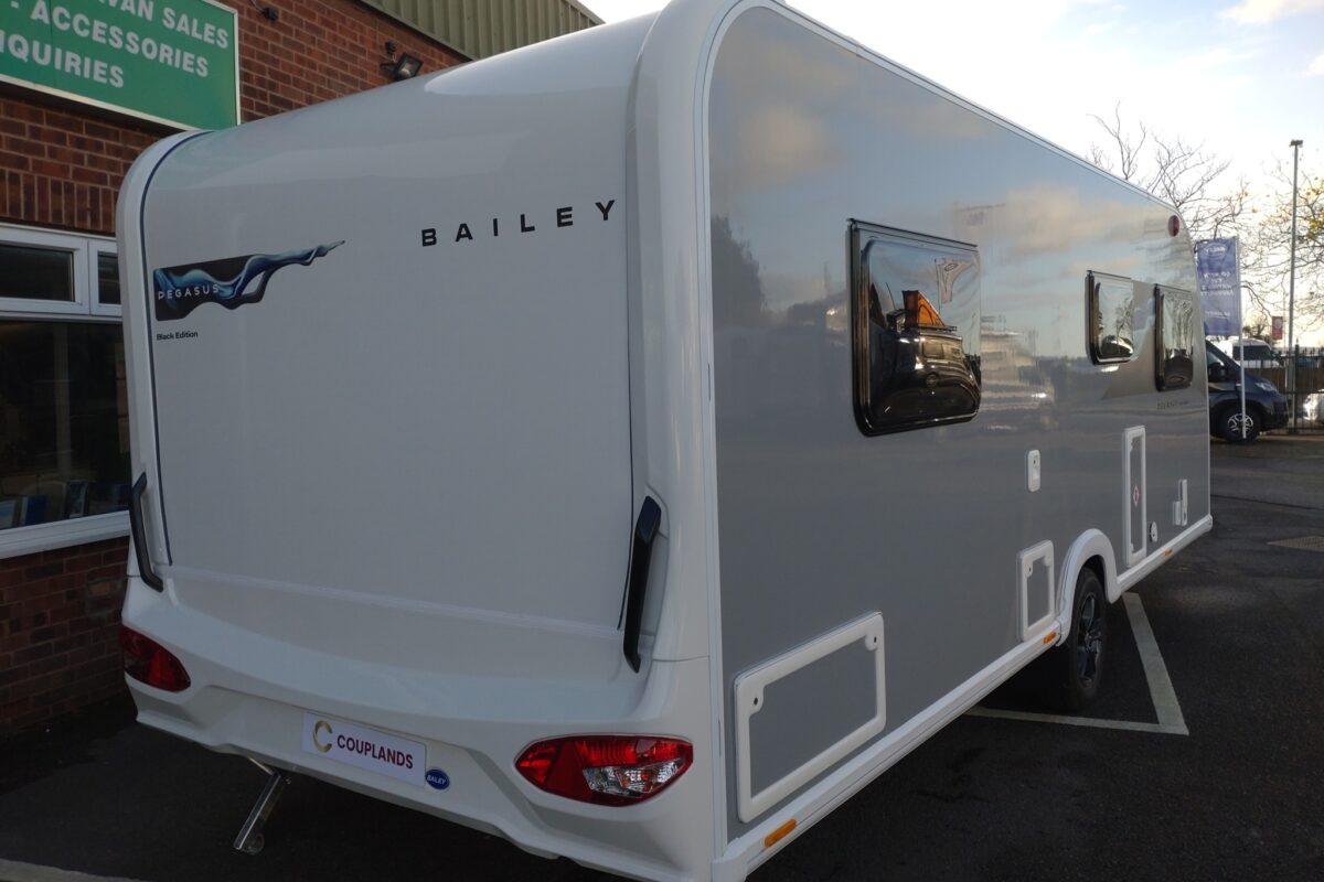 2026 Bailey Pegasus Portofino Black edition exterior