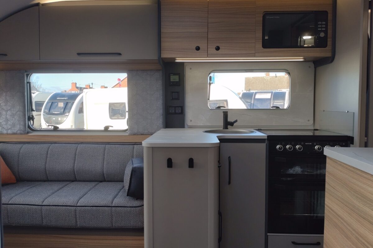 2026 Bailey Pegasus Portofino Black edition interior