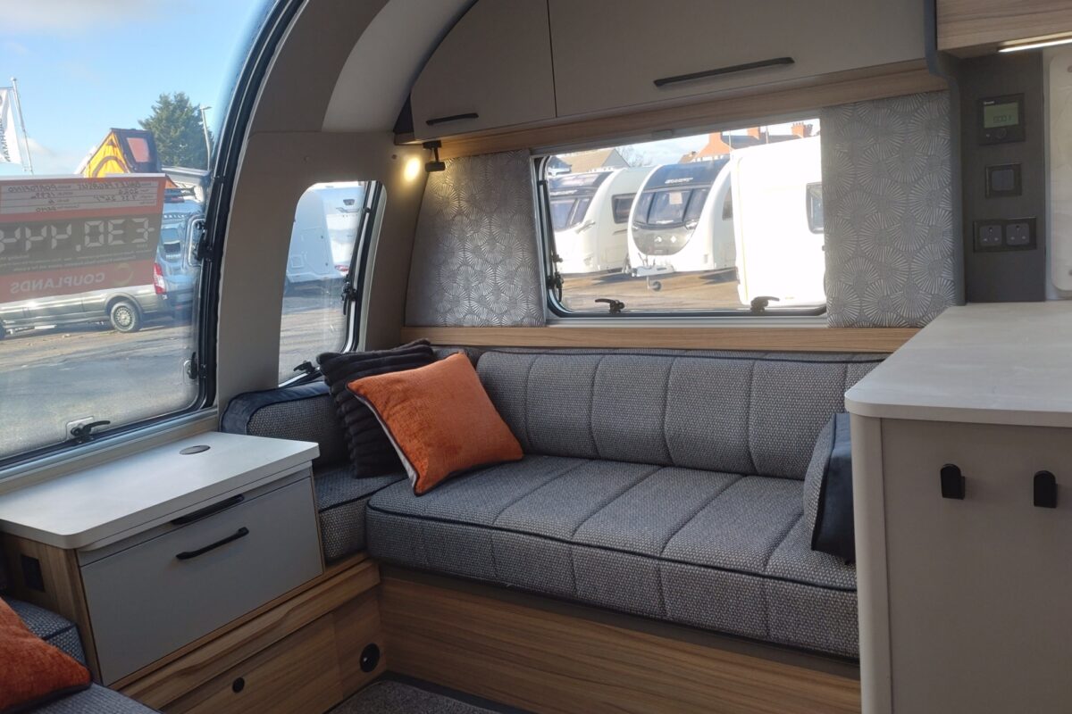 2026 Bailey Pegasus Portofino Black edition interior