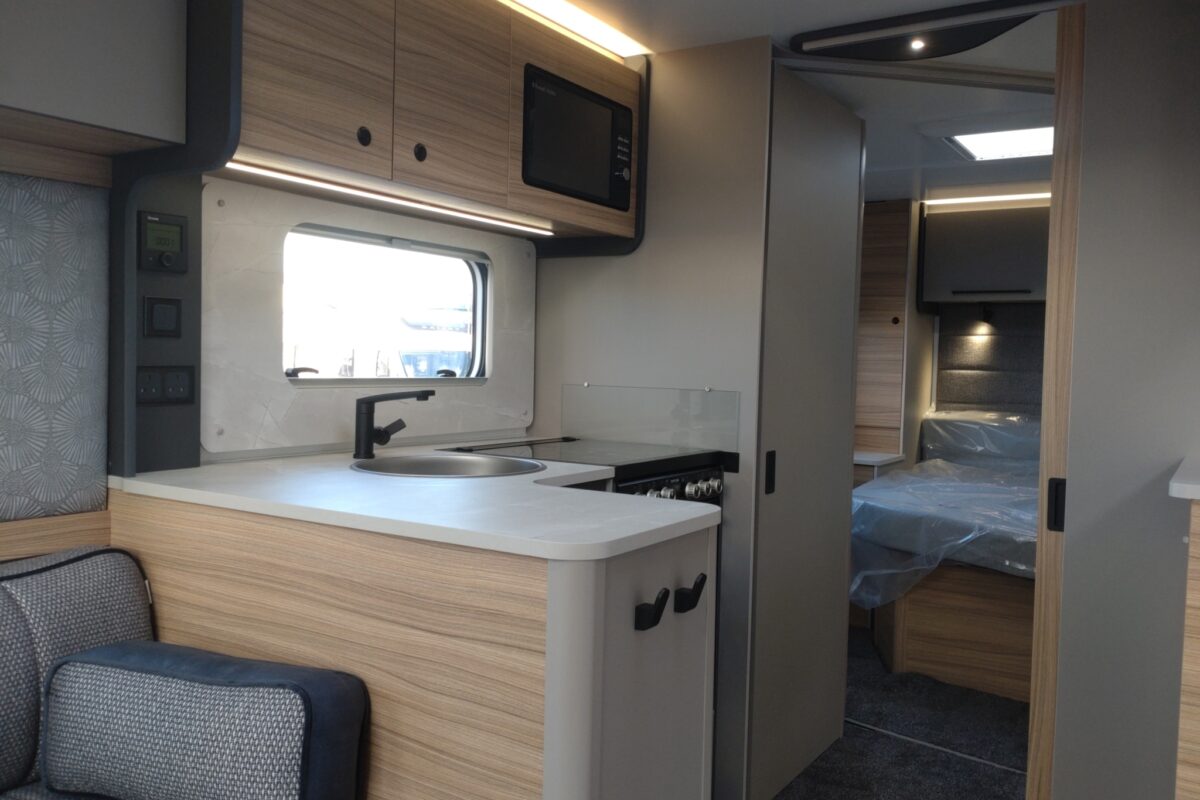 2026 Bailey Pegasus Portofino Black edition interior