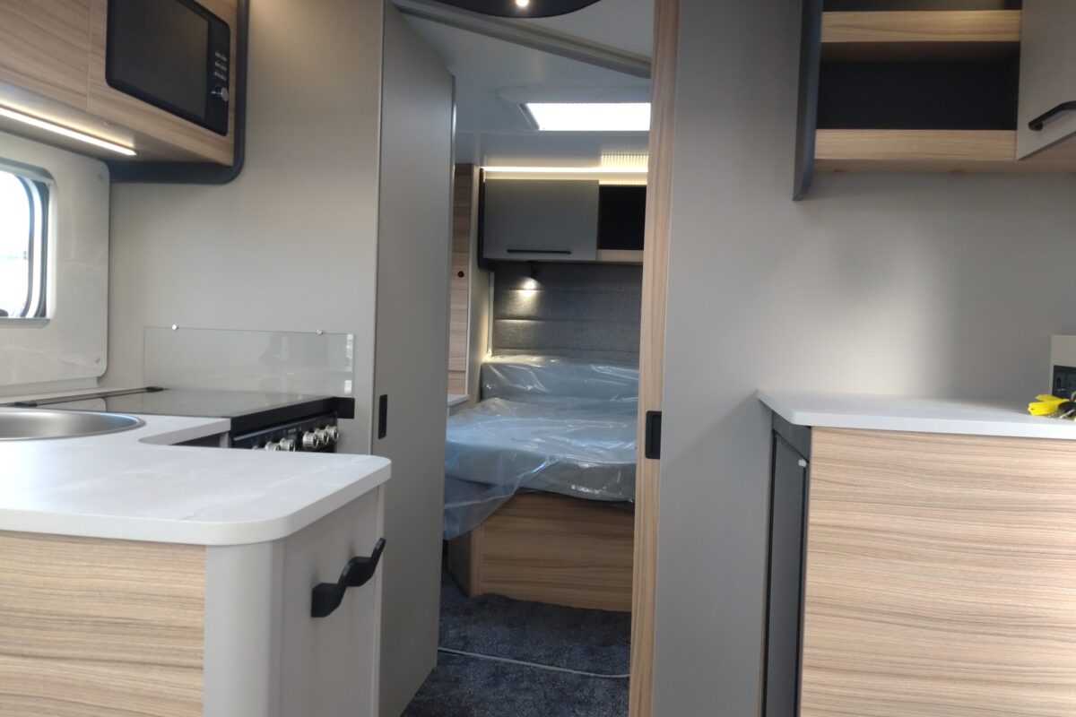 2026 Bailey Pegasus Portofino Black edition interior