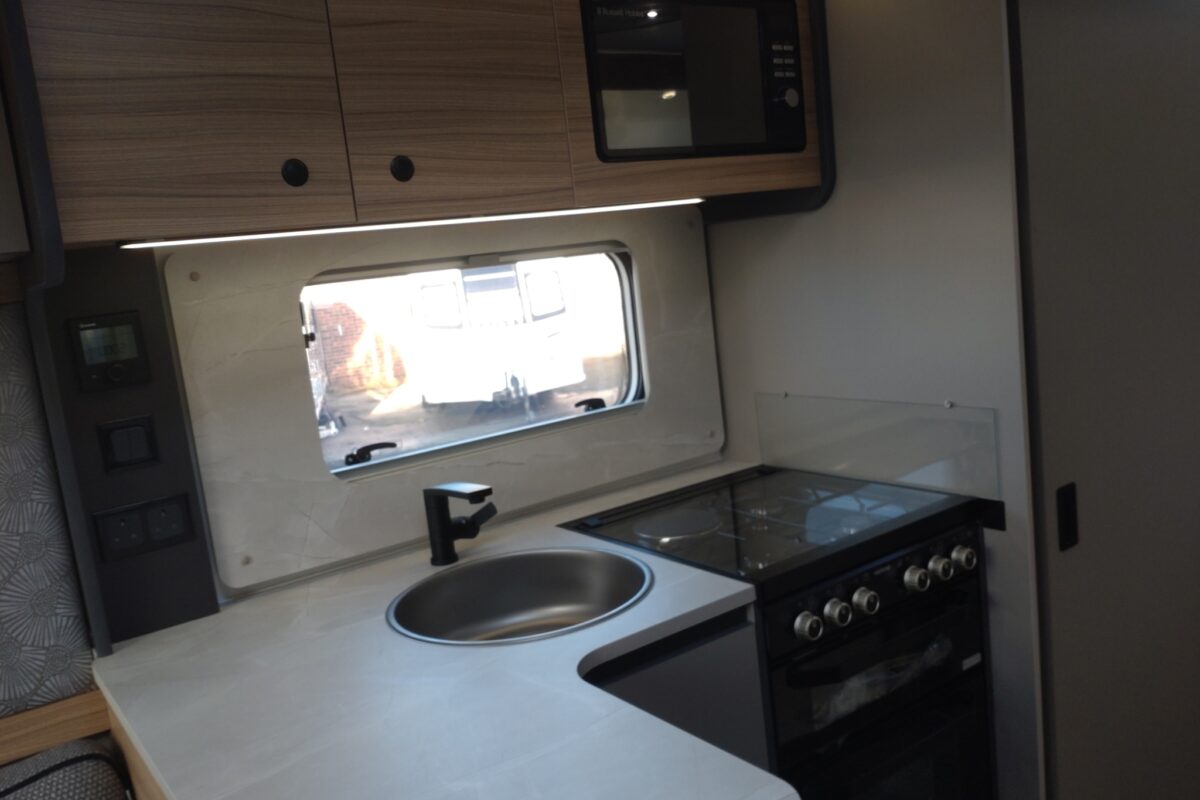 2026 Bailey Pegasus Portofino Black edition interior