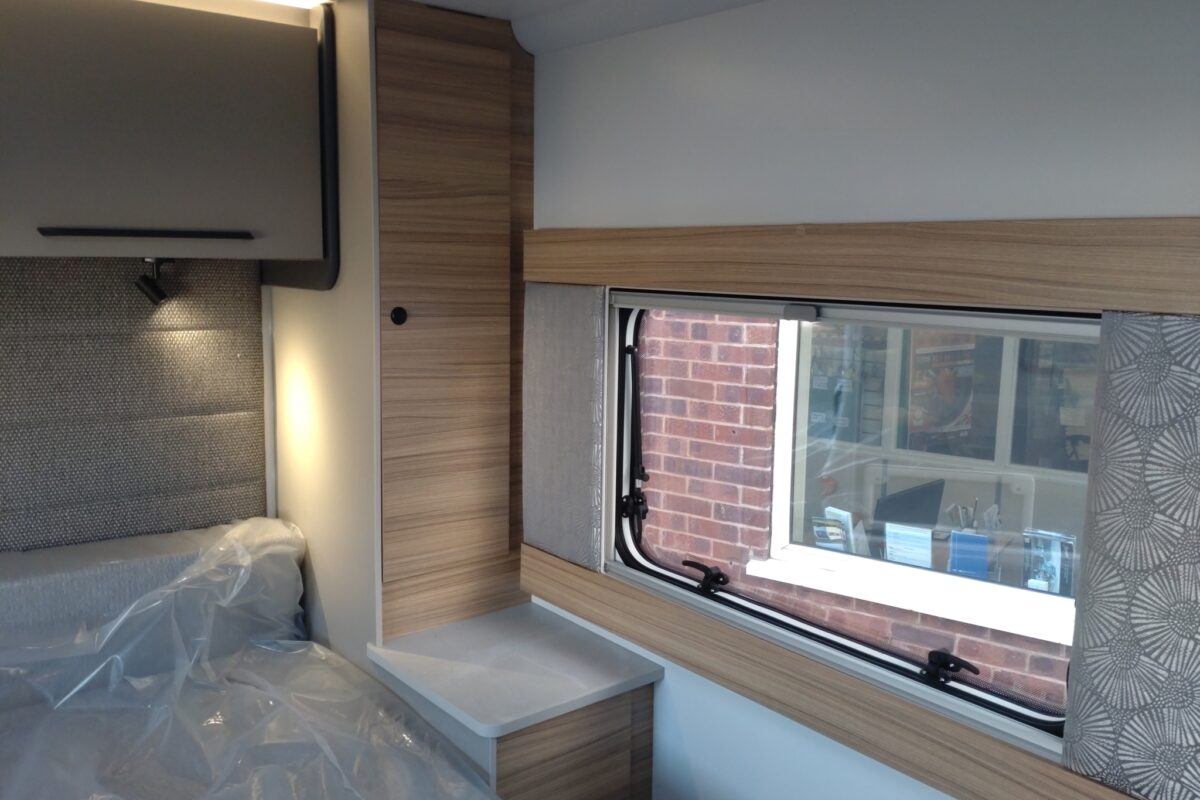 2026 Bailey Pegasus Portofino Black edition interior