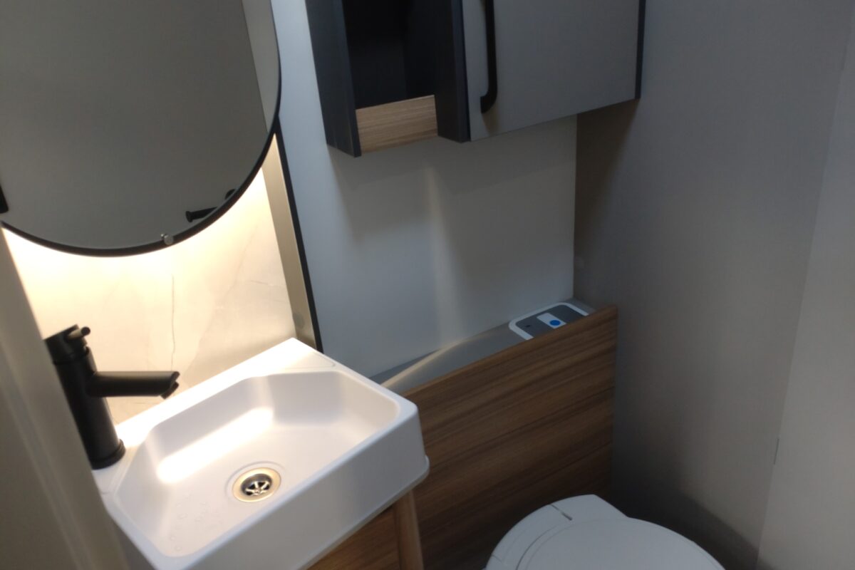 2026 Bailey Pegasus Portofino Black edition interior