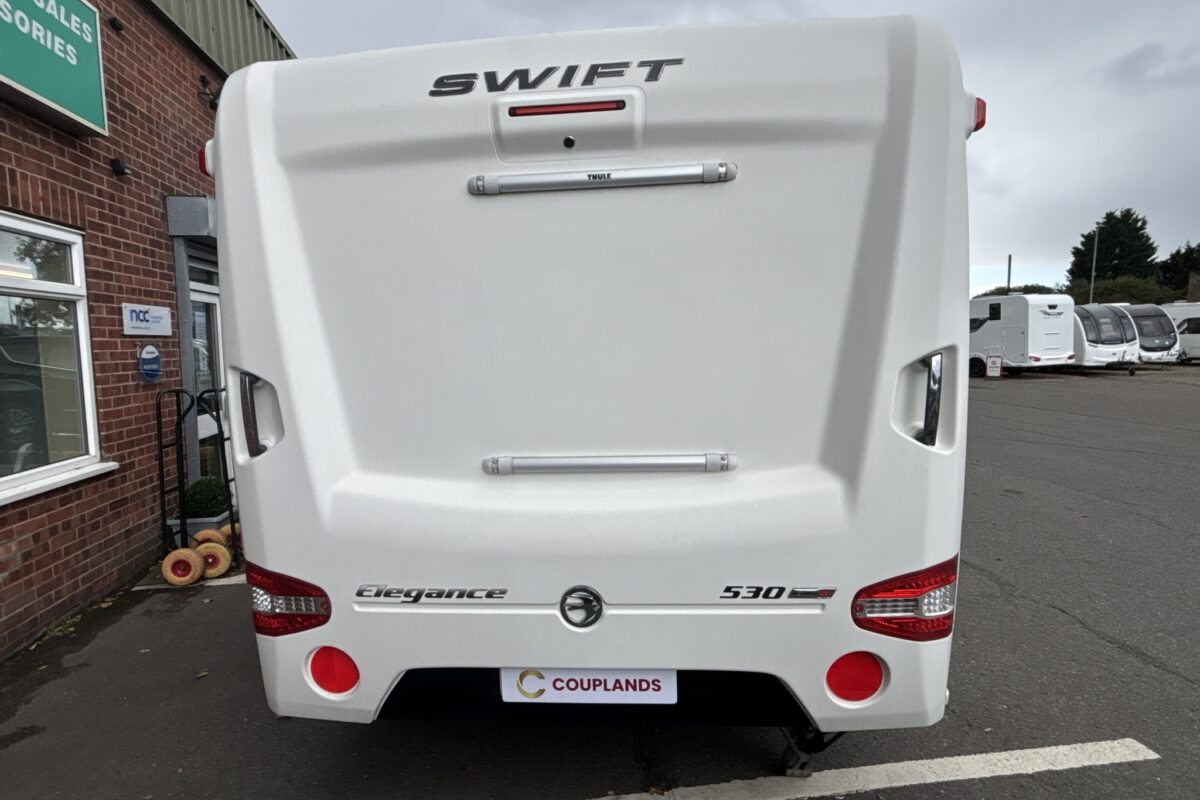 2018 Swift Elegance 530 rear