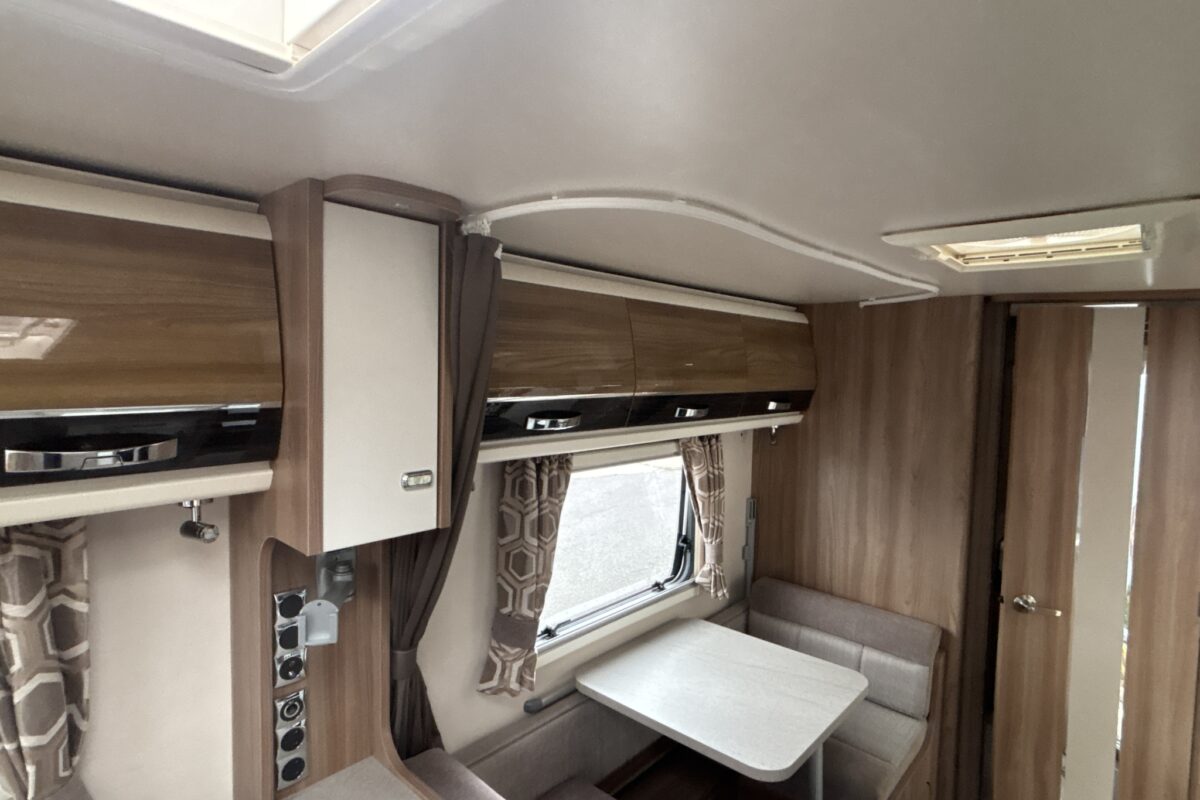 2018 Swift Elegance 530 dinette lockers