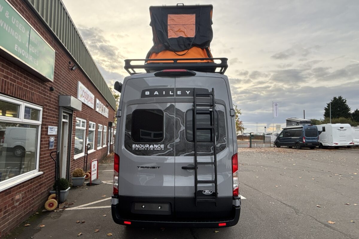 2026 Bailey Endurance E65 rear