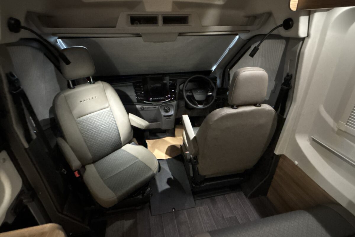 2026 Bailey Endurance E65 Front seats