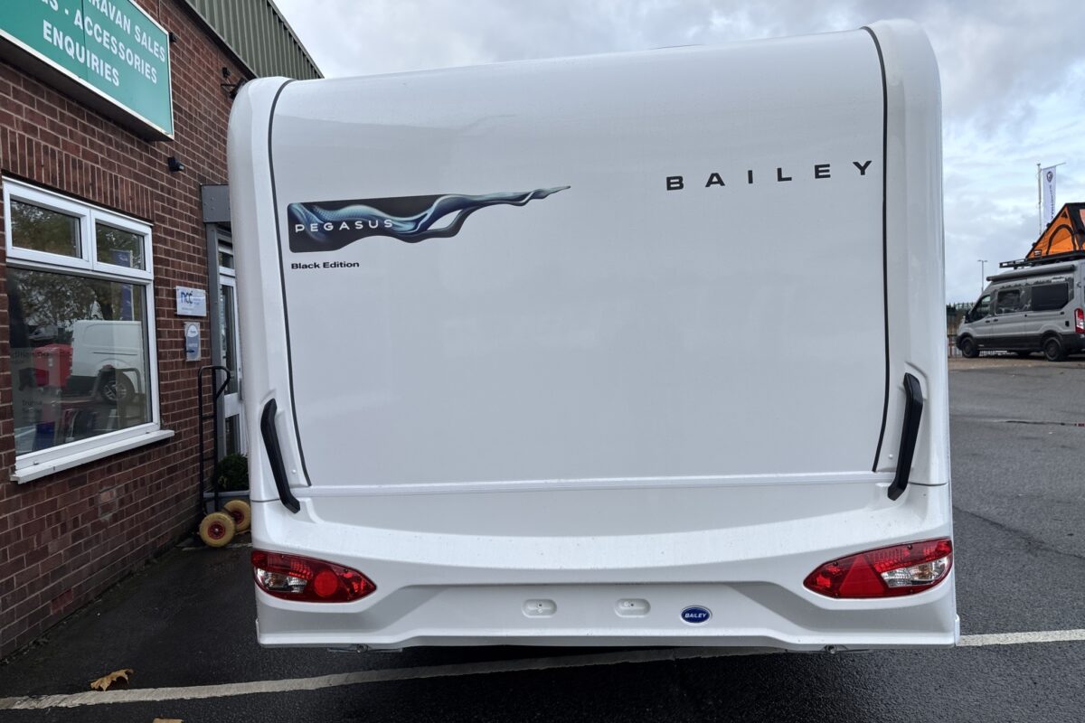 2026 Bailey Pegasus Black Edition Amalfi Rear