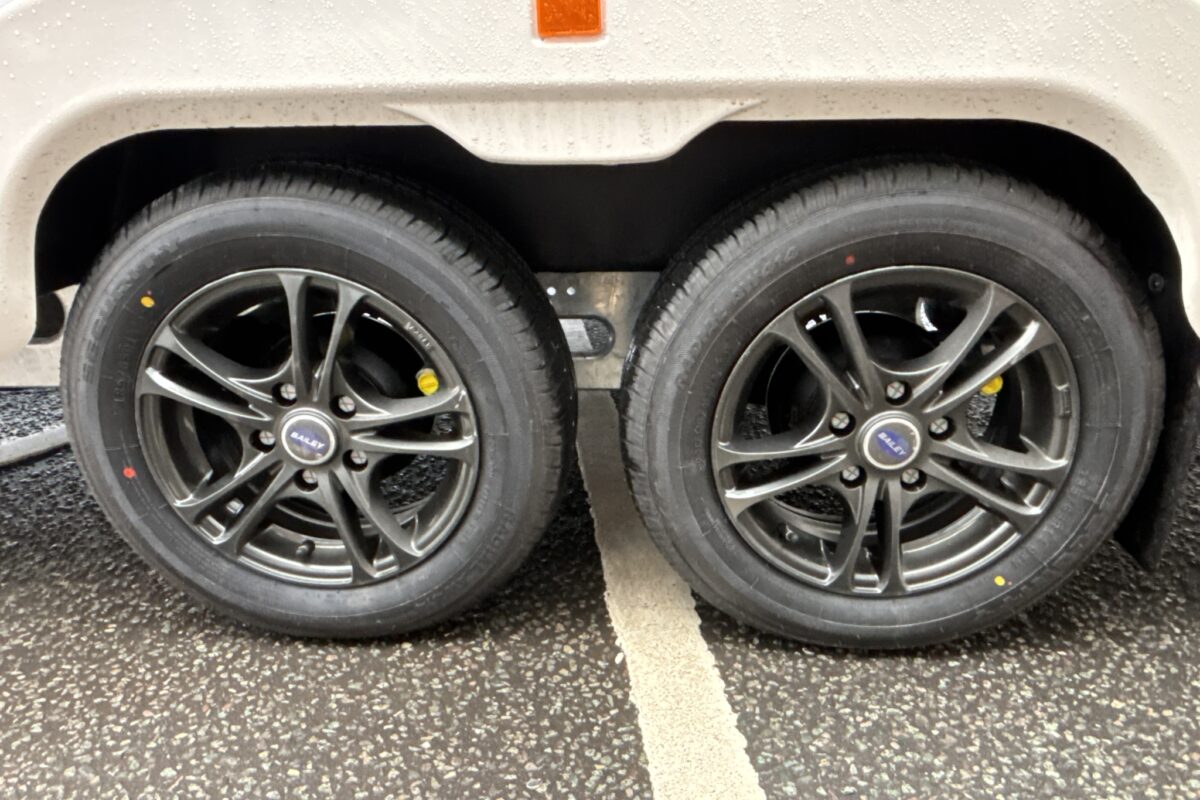 2026 Bailey Pegasus Black Edition Amalfi Wheels