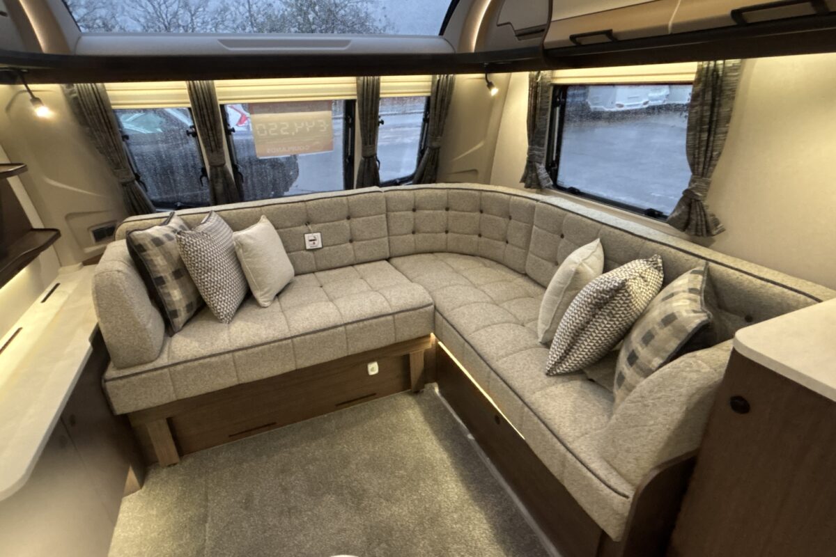 2026 Coachman Laser 855 L Shaped front seating
