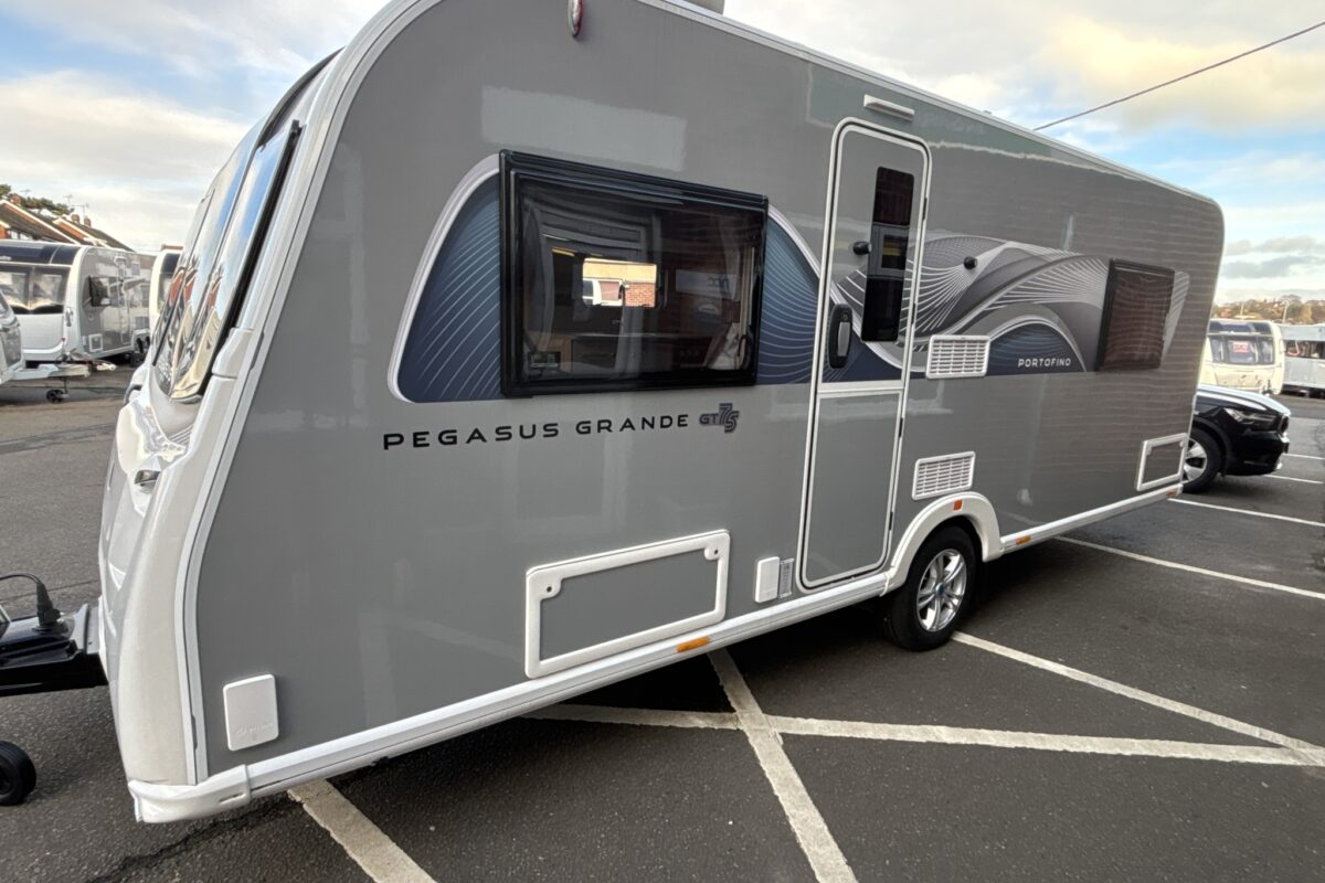 2025 Bailey Pegasus GT75 Portofino Nearside front