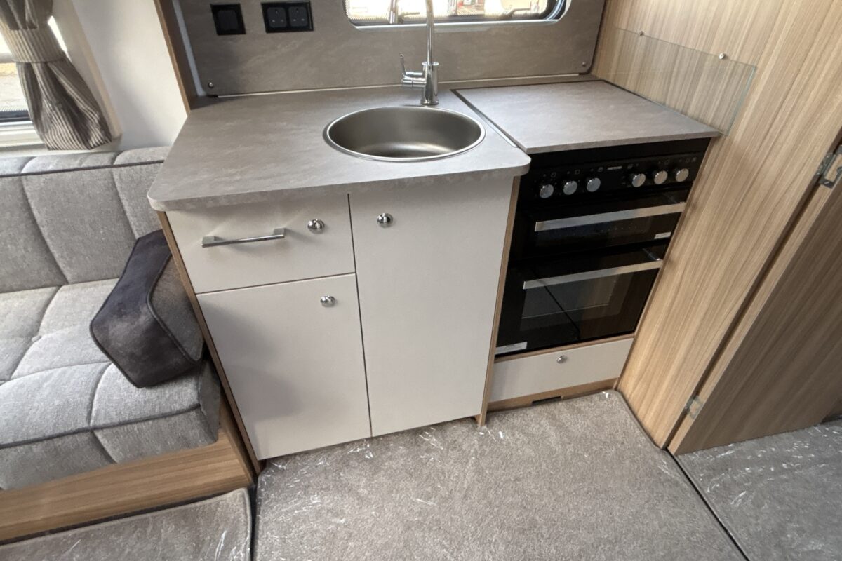 2025 Bailey Pegasus GT75 Portofino kitchen
