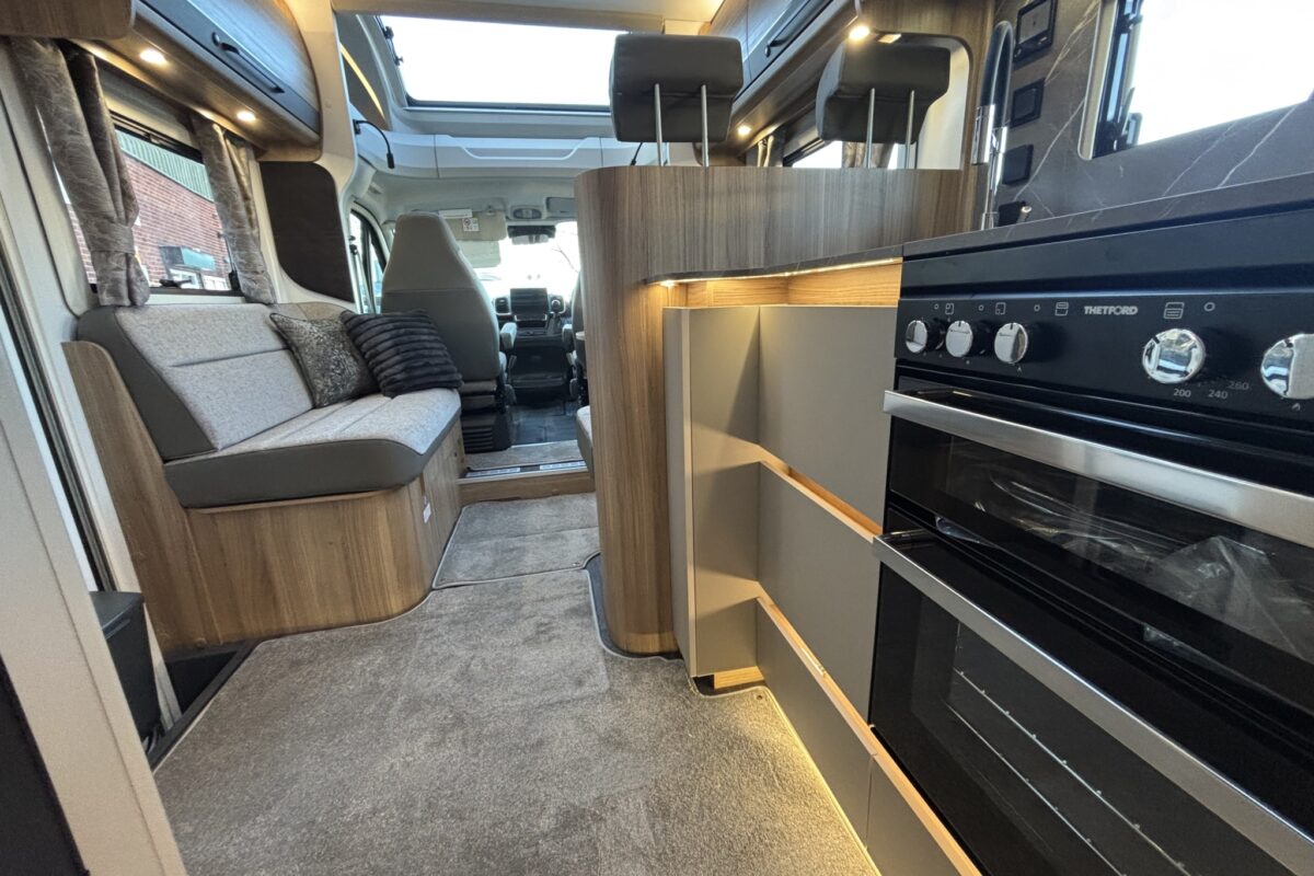 New Bailey Autograph 79-4i 2026 kitchen from rear