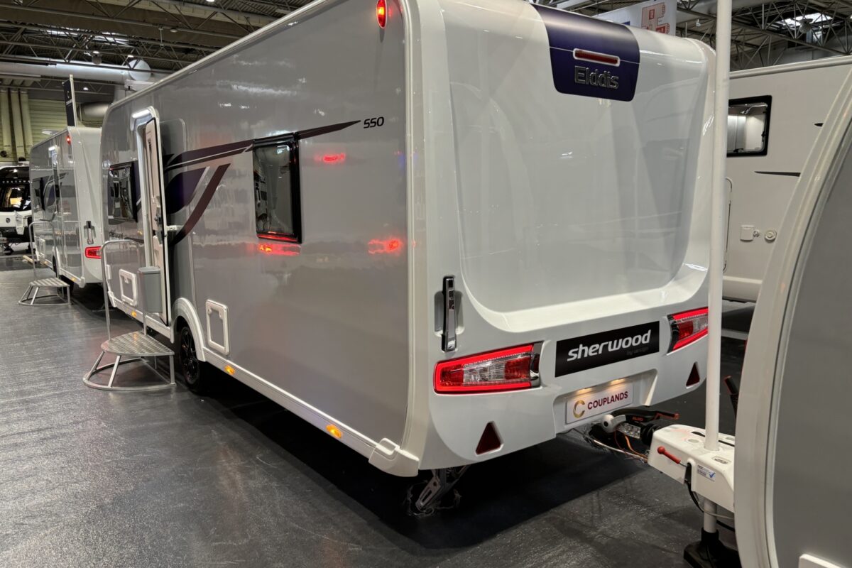 2025 Elddis Sherwood 550 rear