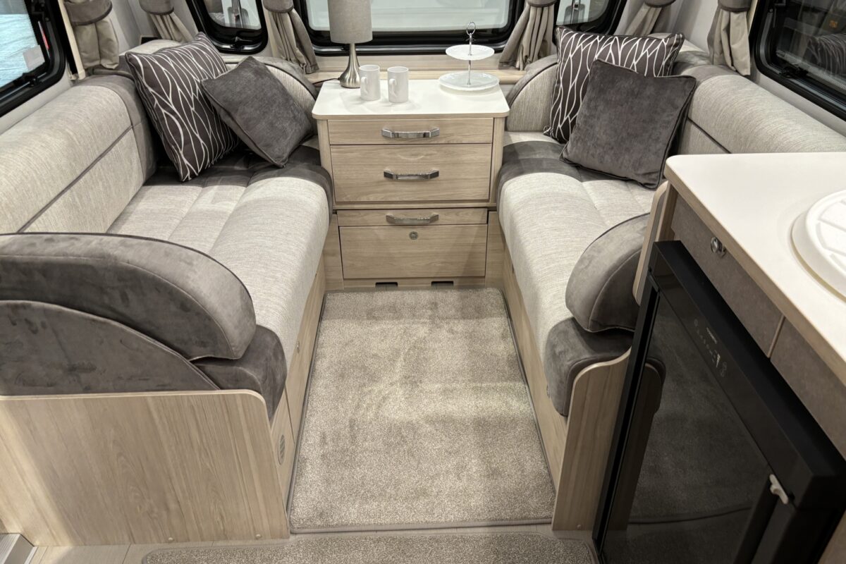 2025 Elddis Sherwood 550 front seating