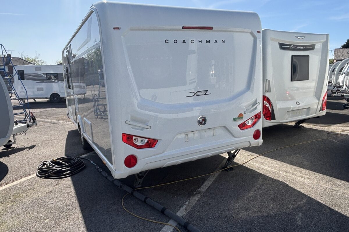 2021 Coachman Laser 575 Xcel rear view