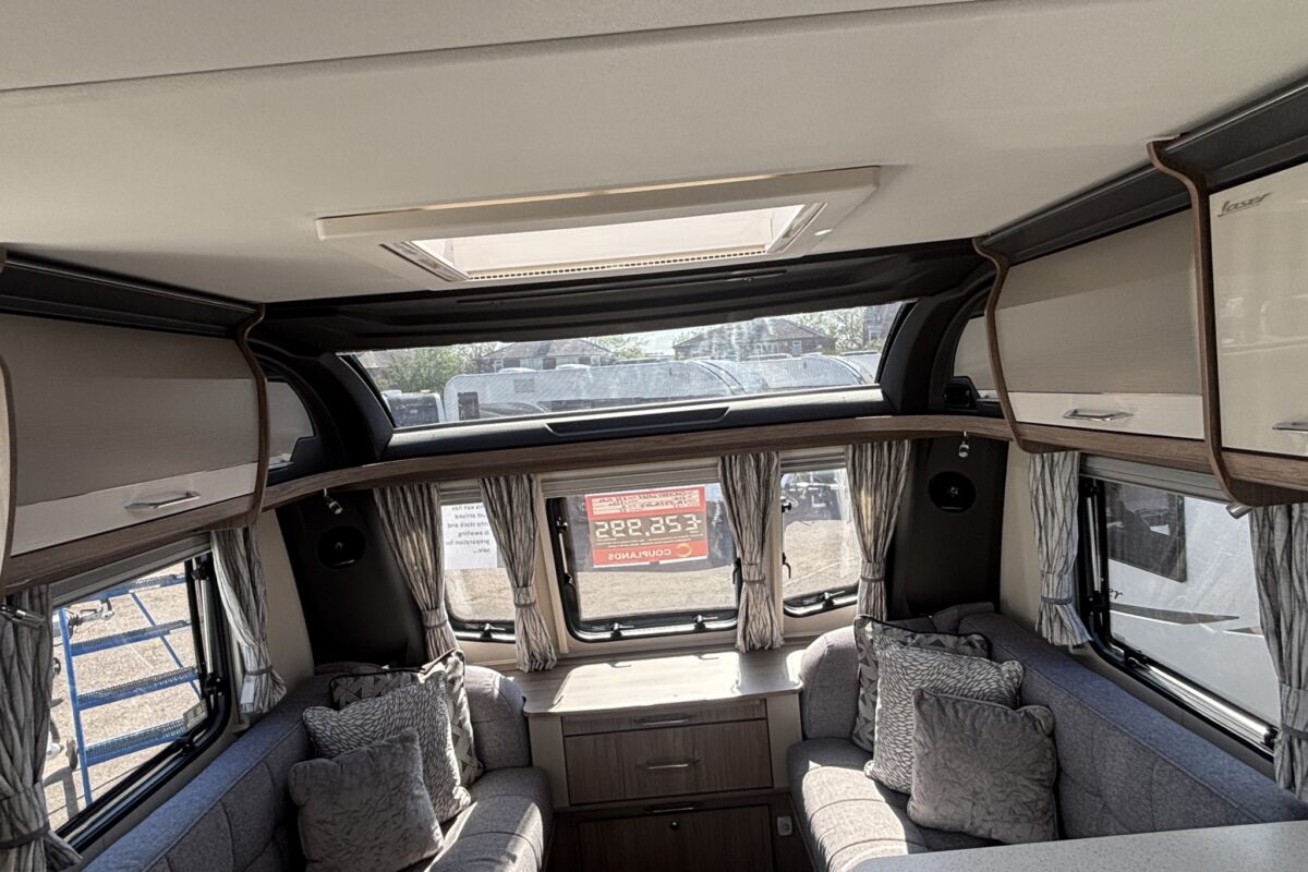 2021 Coachman Laser 575 Xcel front lockers