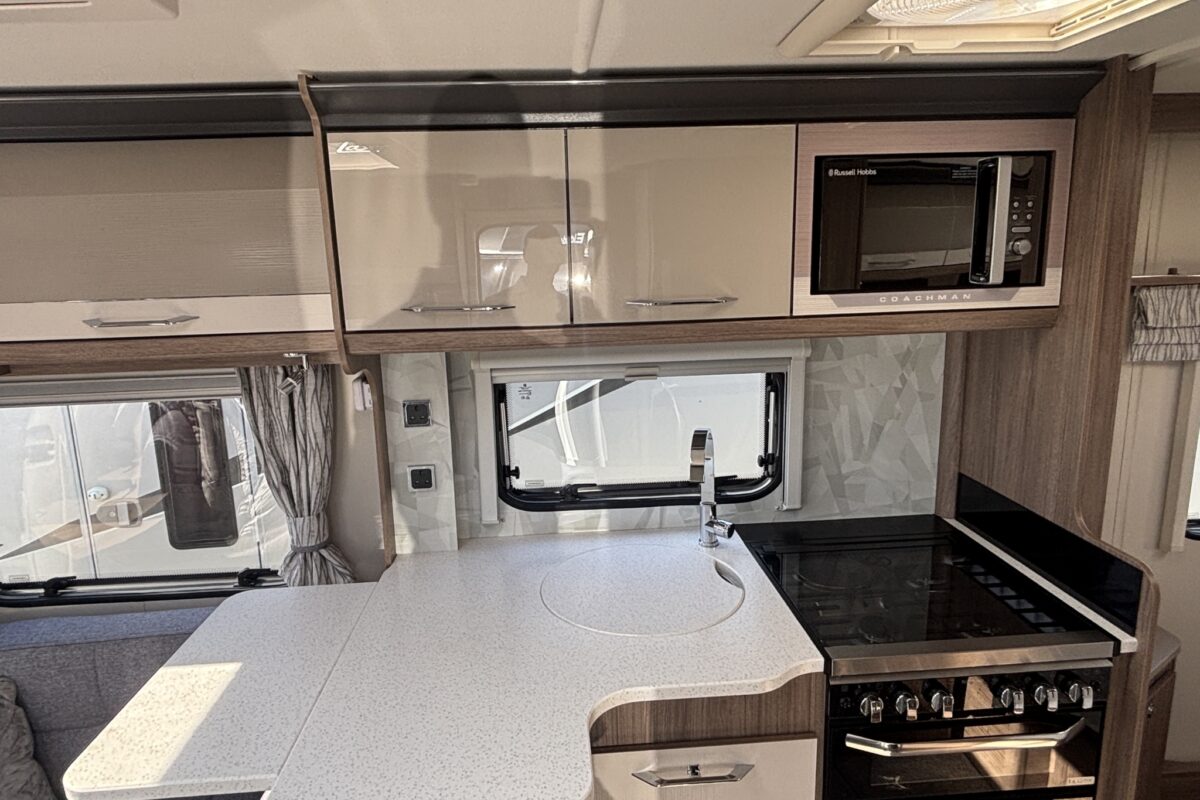 2021 Coachman Laser 575 Xcel Kitchen Lockers