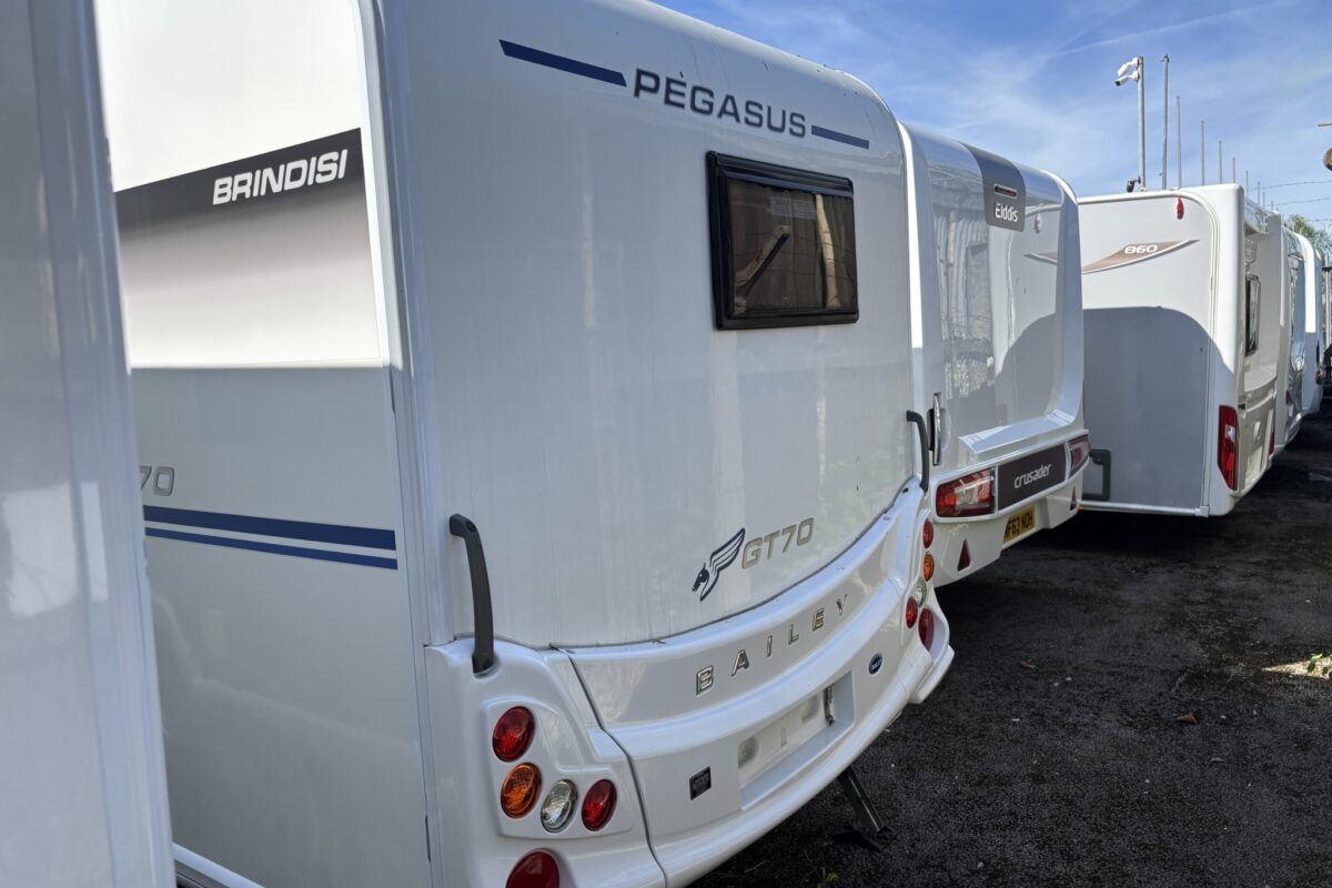 2018 Bailey Pegasus GT70 Brindisi rear