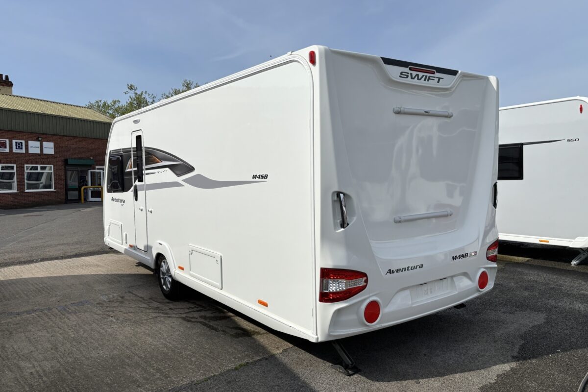 2023 Swift Aventura M4SB nearside rear