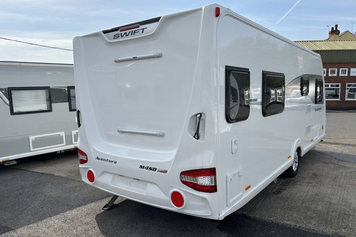 2023 Swift Aventura M4SB offside rear