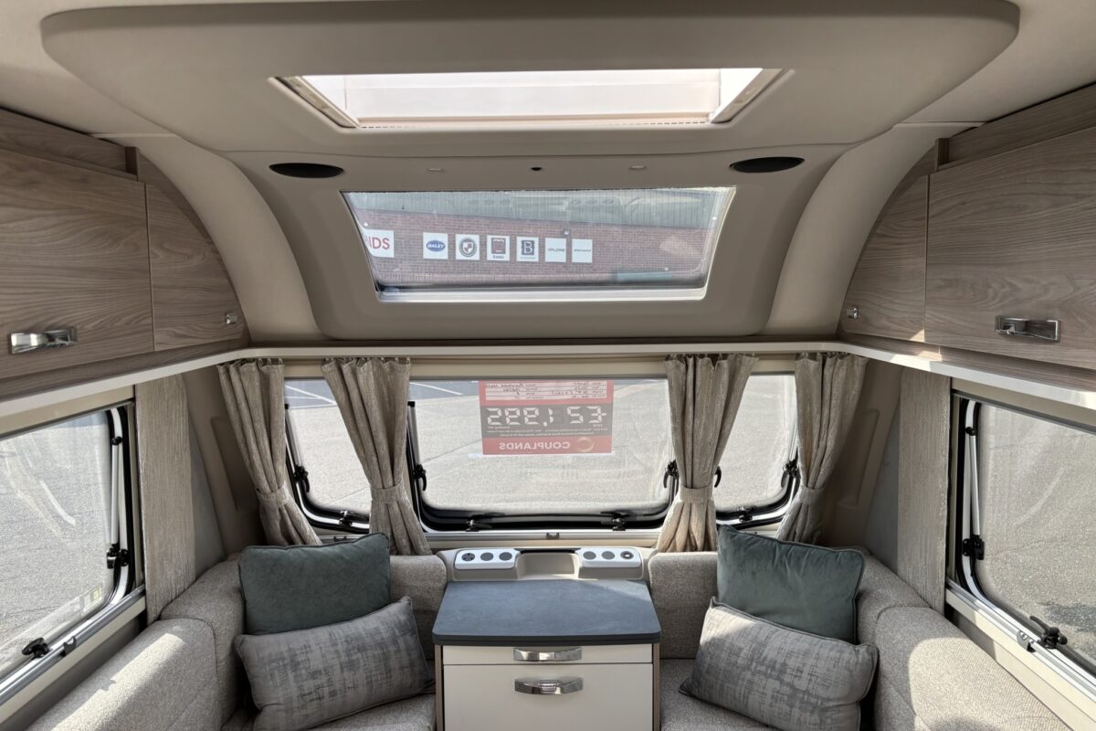 2023 Swift Aventura M4SB front lockers