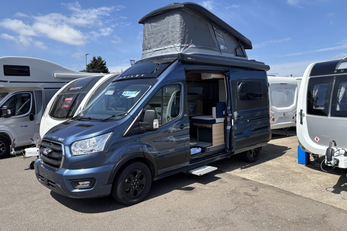 Bailey Endeavour B64 nearside view