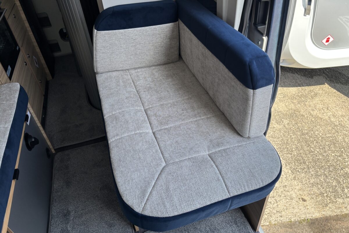 Bailey Endeavour B64 front seating