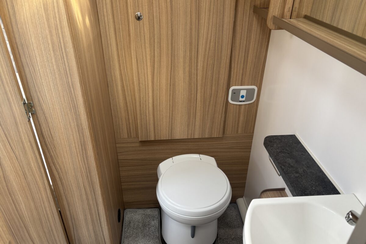 2023 Bailey Pegasus Grande Rimini Cassette Toilet