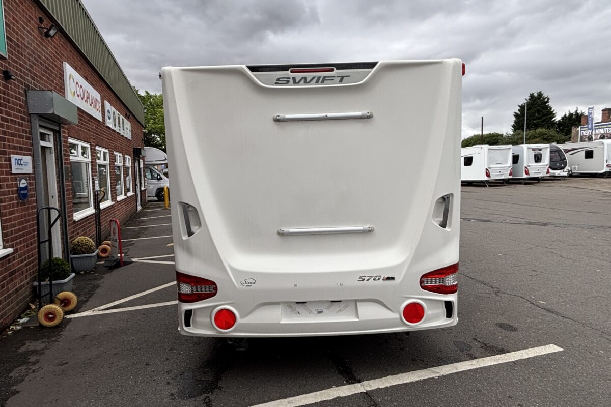 2016 Swift Siena Accent 570 rear panel