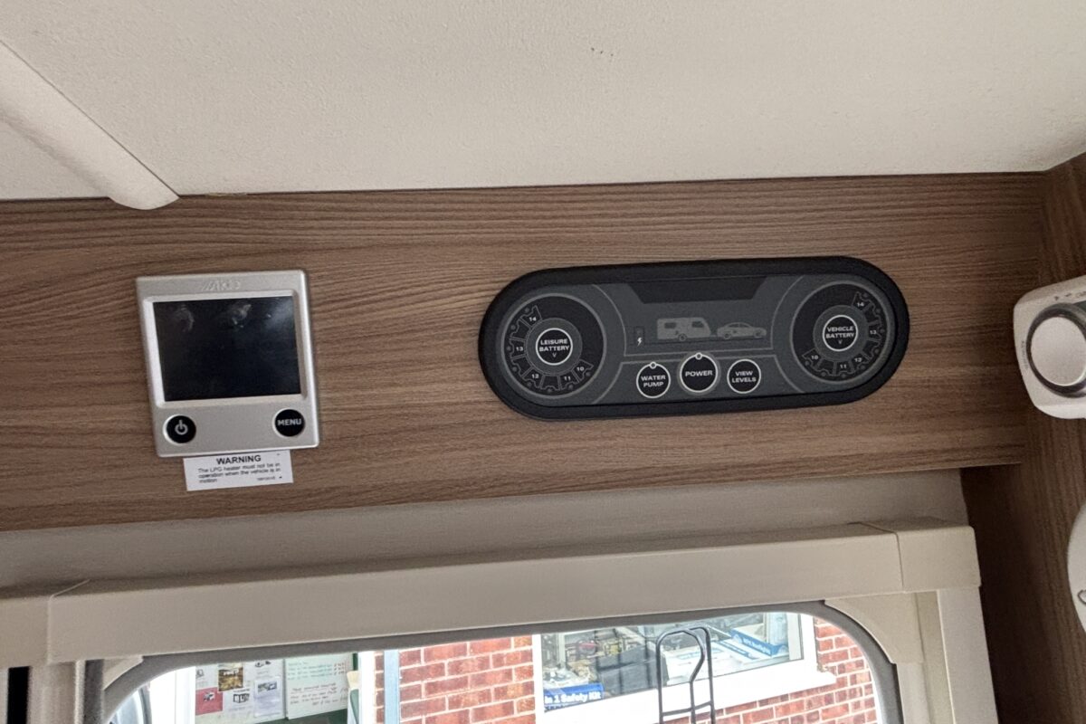 2016 Swift Siena Accent 570 Control Panels