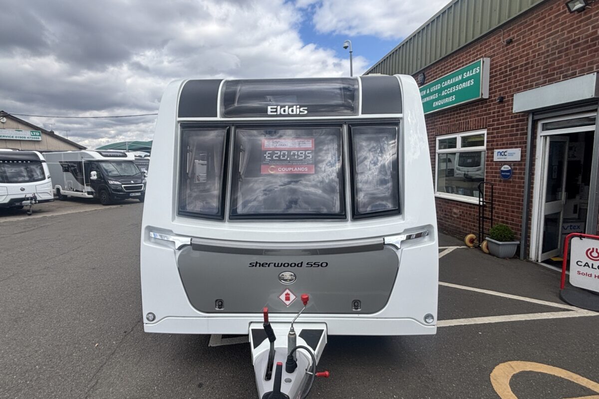 2022 Elddis Sherwood 550 front