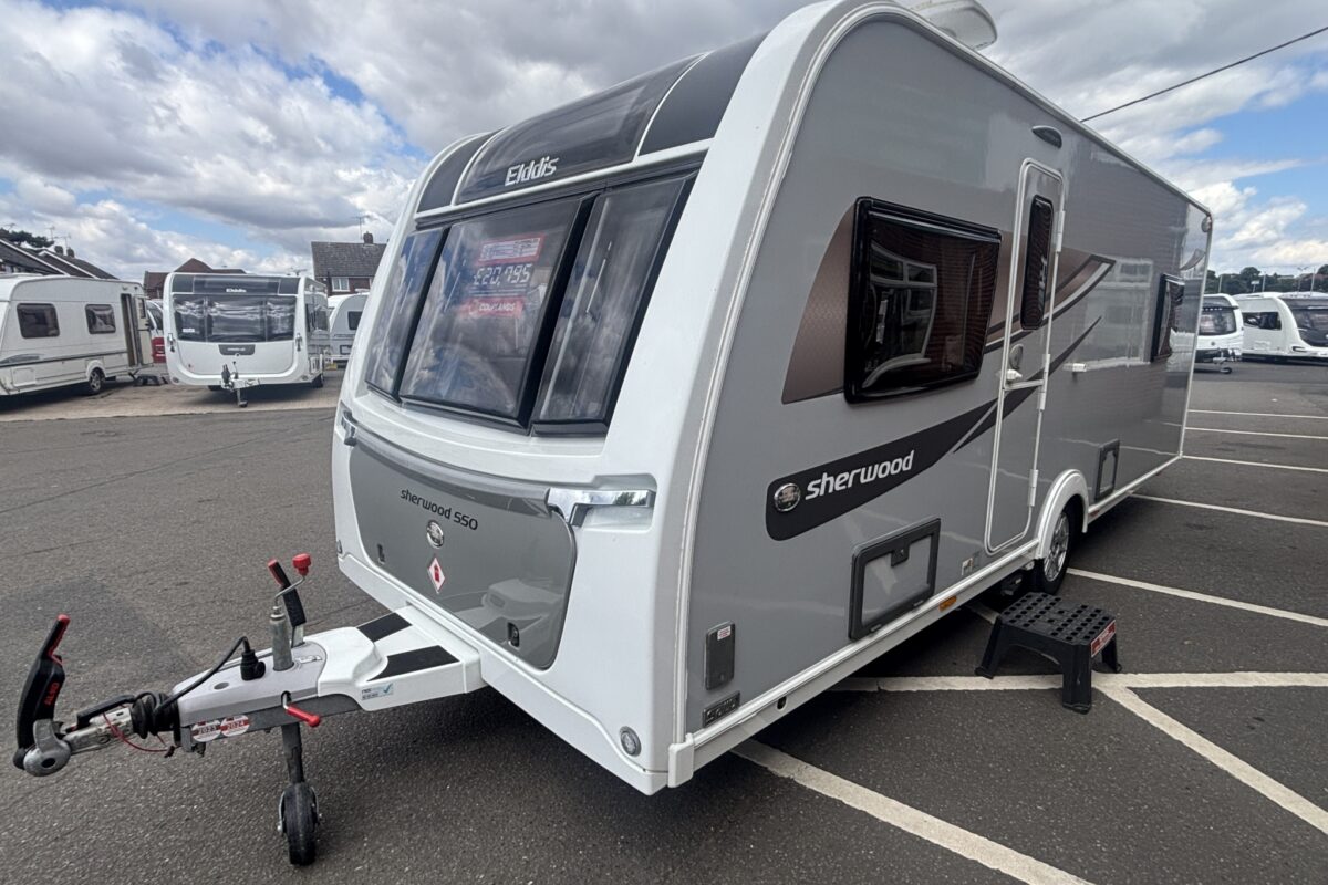2022 Elddis Sherwood 550 nearside front