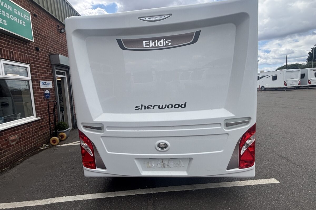 2022 Elddis Sherwood 550 rear view