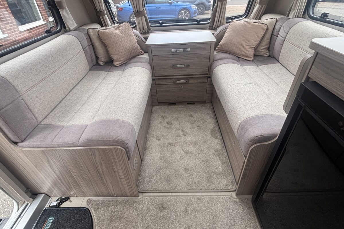 2022 Elddis Sherwood 550 front lounge