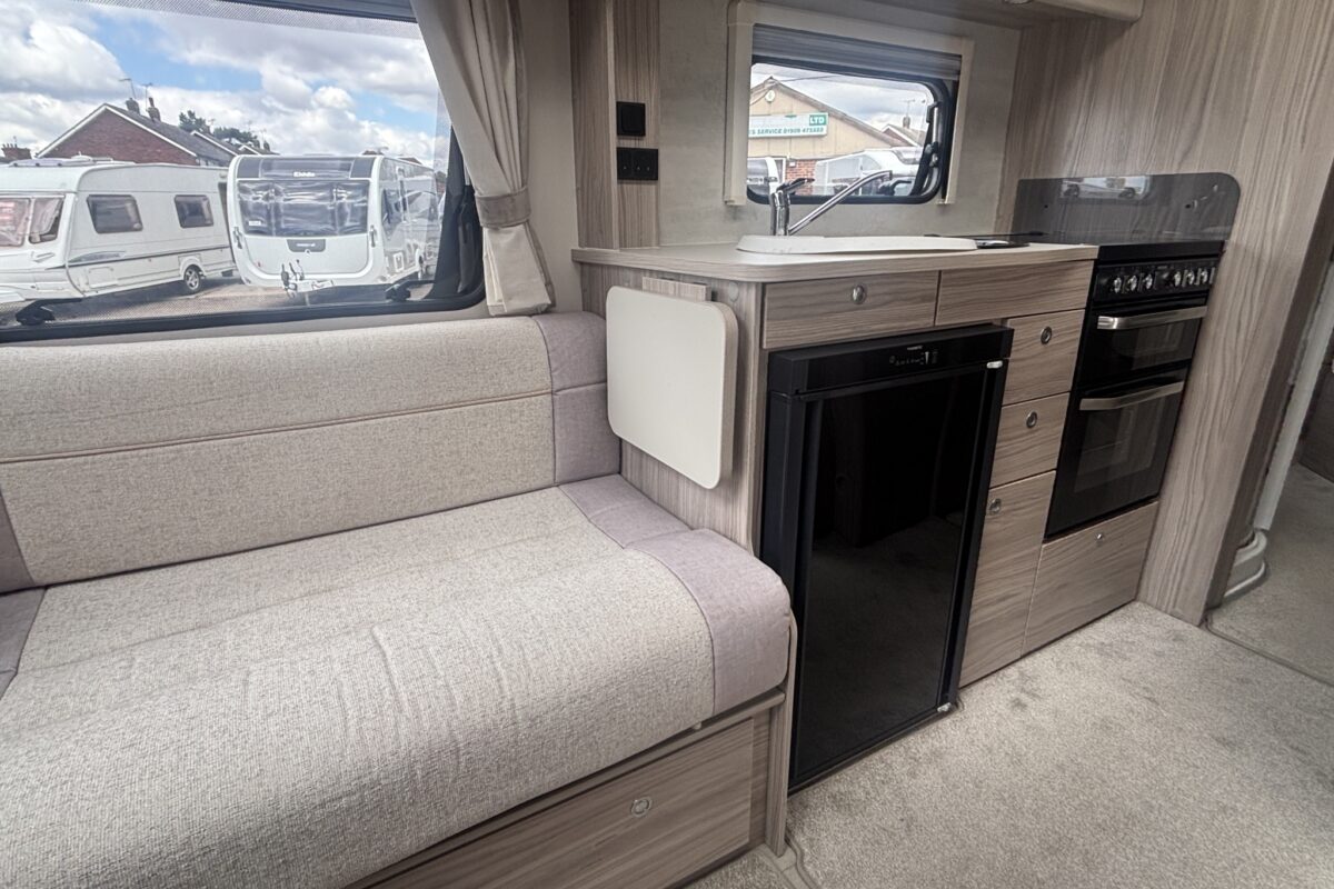 2022 Elddis Sherwood 550 fridge