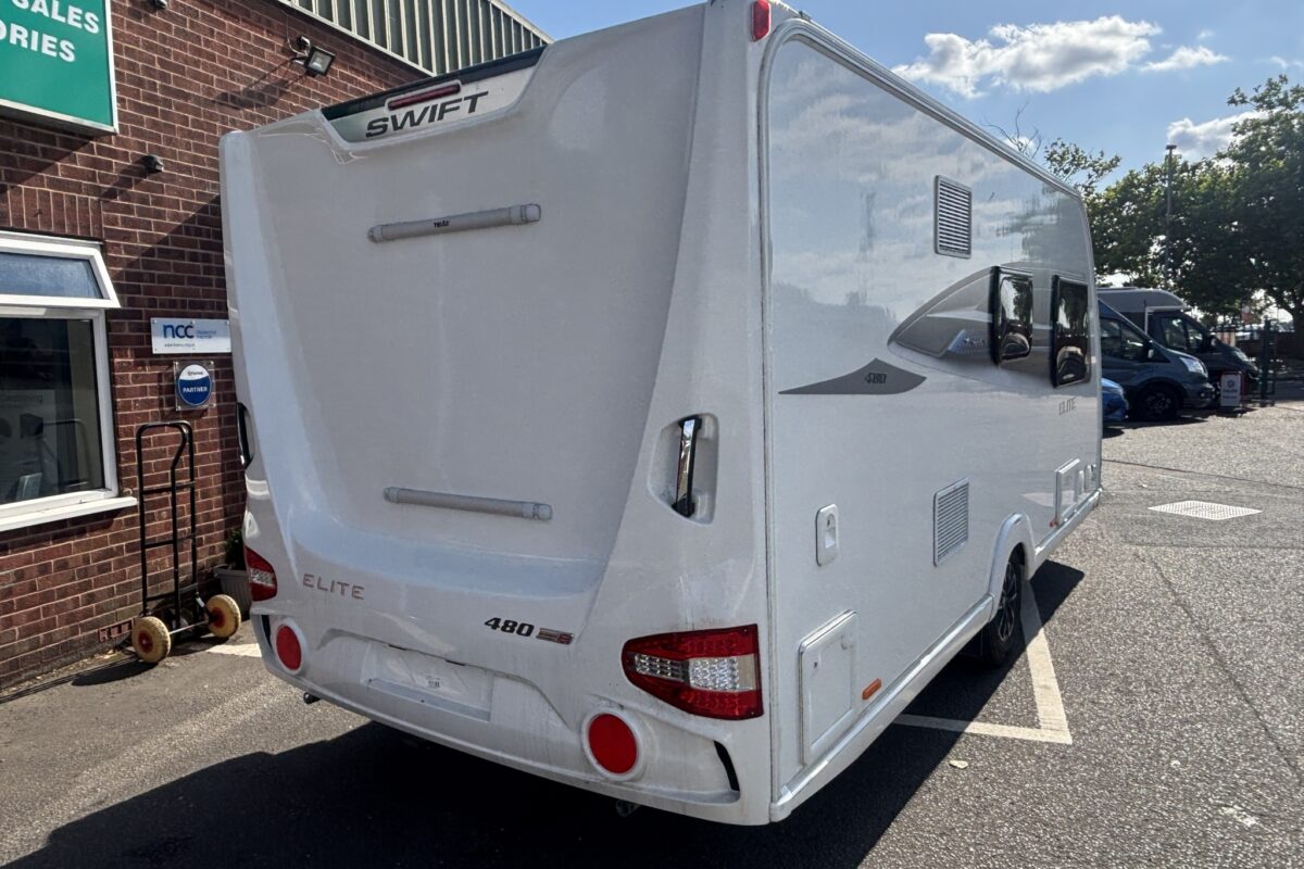 2023 Swift Elite 480 Offside rear