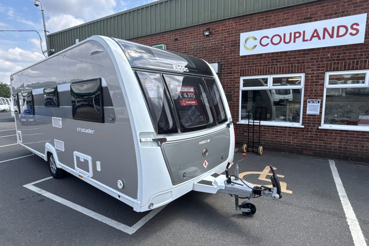 2018 Elddis Crusader Mistral Front