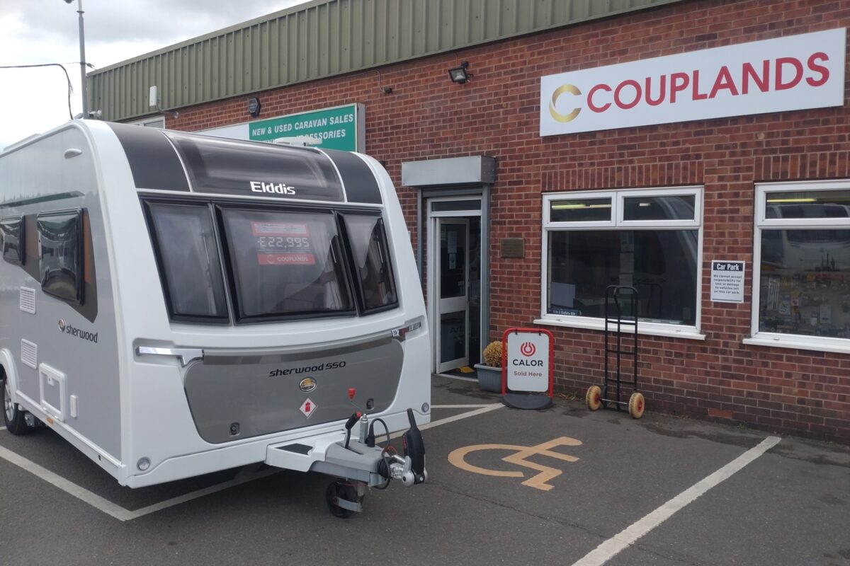 2024 Elddis Sherwood 550 Front