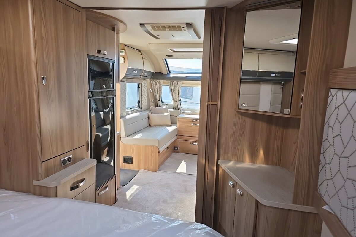 2022 SWIFT ELEGANCE 845 REAR TO FRONT VIEW
