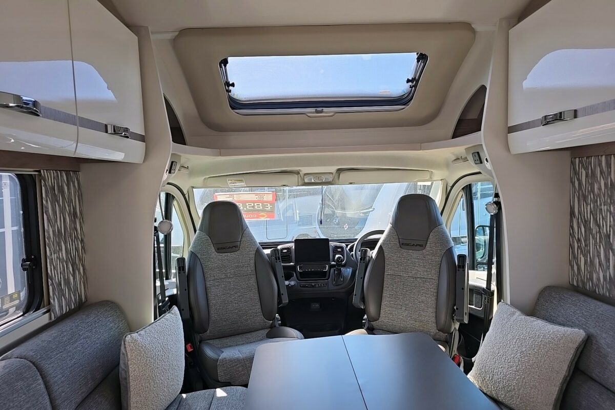 2025 SWIFT ESCAPE 684 LOUNGE VIEW