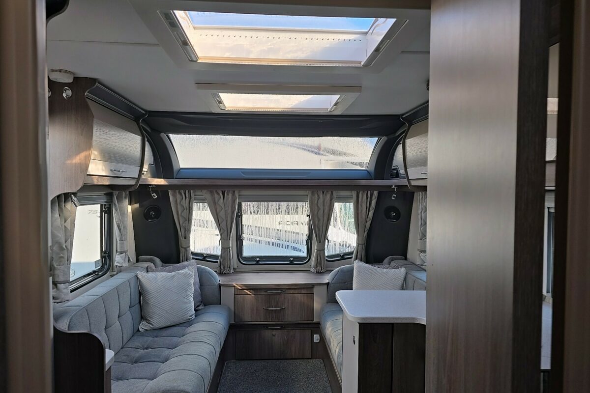2022 COACHMAN LASER XCEL 850 REAR TO FRONT VIEW