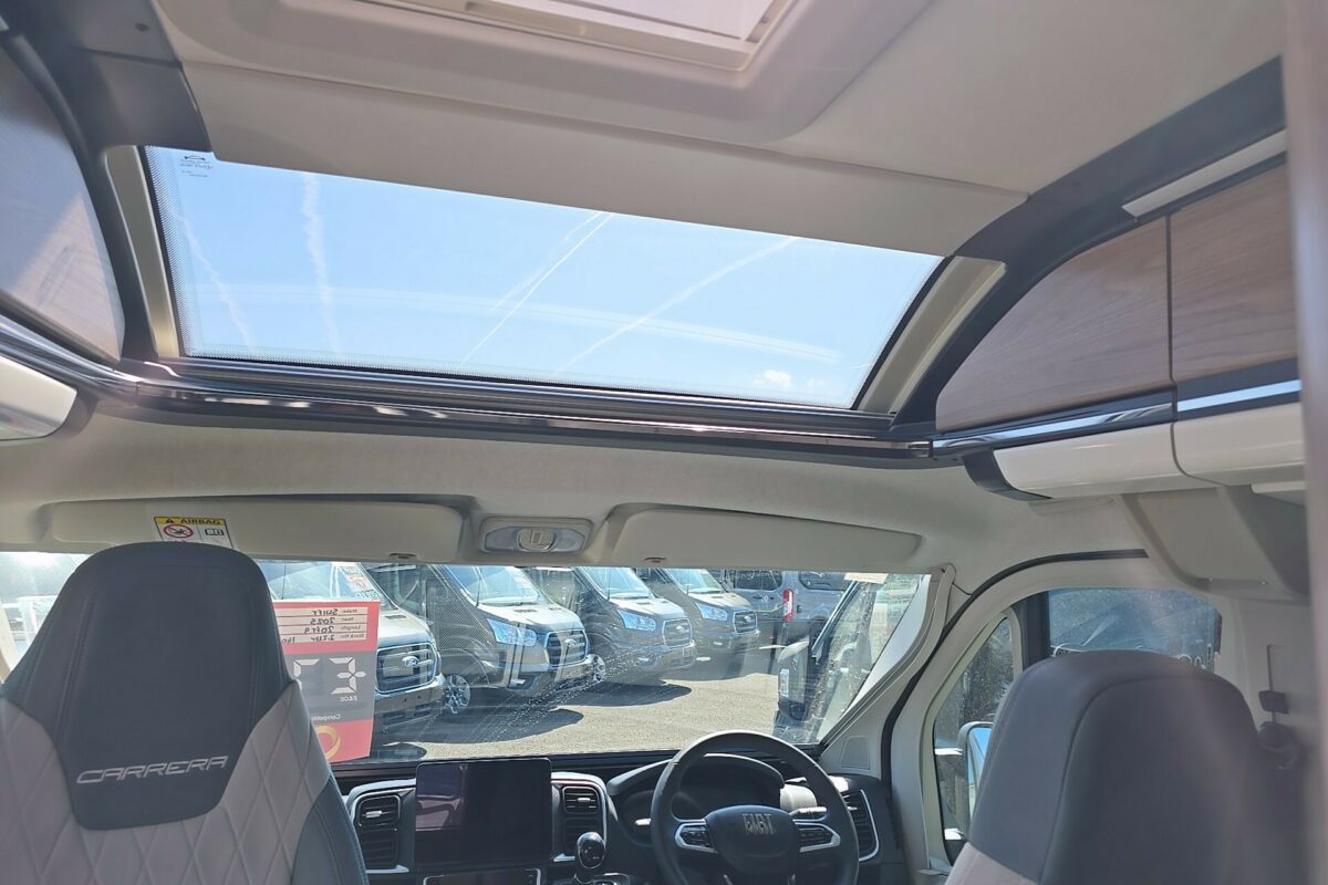2025 SWIFT CARRERA 132 SUNROOF VIEW