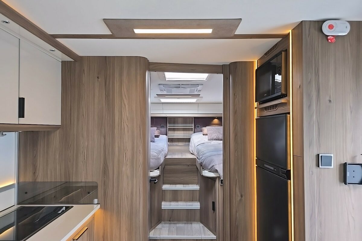 2025 COACHMAN TRAVEL MASTER 565 BEDROOM VIEW