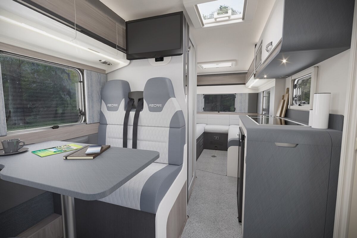 Ascari 344 Interior Dinette