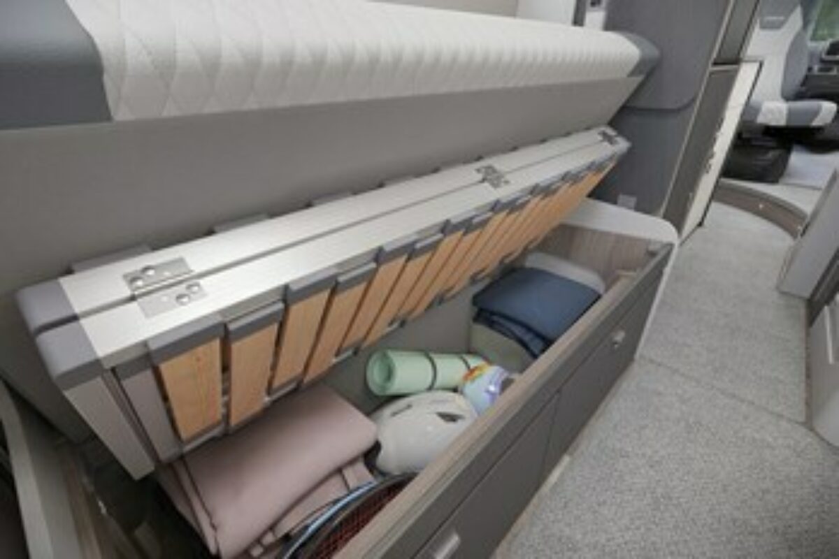 underseat storage example