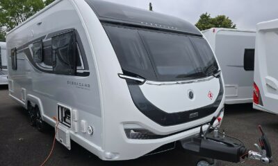 2025 50TH ANNIVERSARY EDITION BESSACARR BY DESIGN 860 TWIN AXLE 4 BERTH CARAVAN